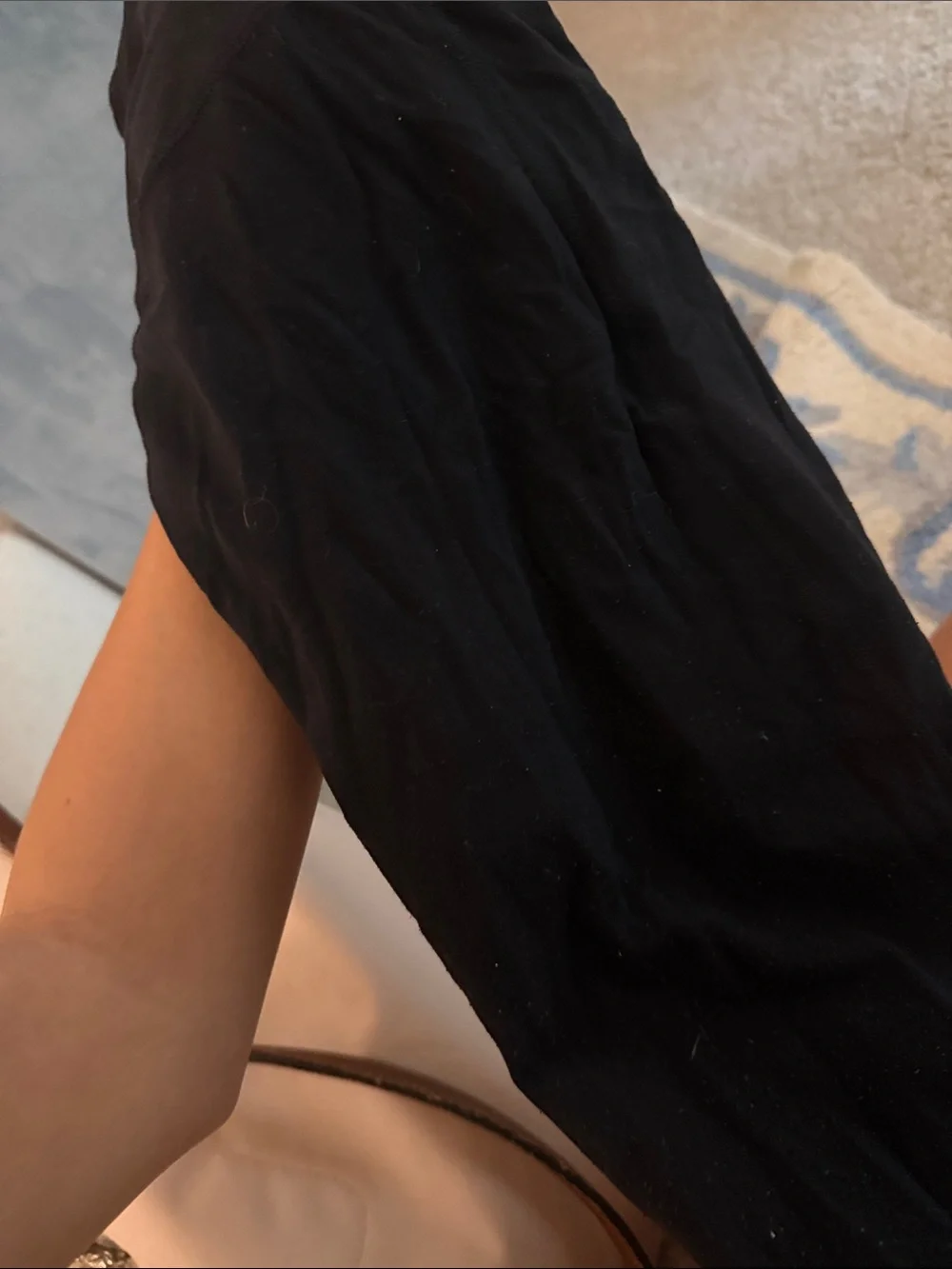 LULU LEMON Black Women's Wide Leg Pants/Flare Pants.